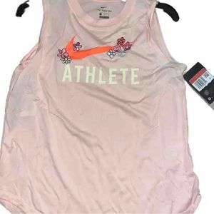 NWT Nike Girls Tank Size XLarge, Peach, Athlete
